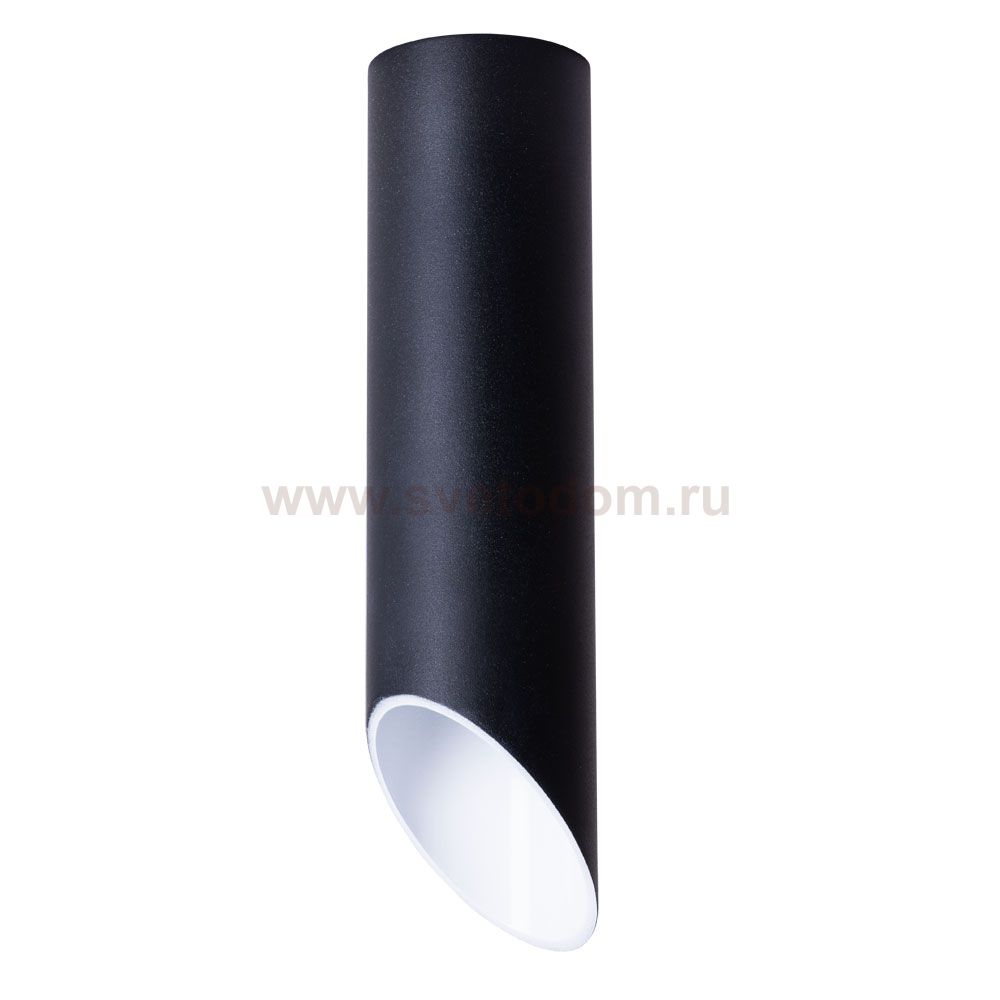 Светильник стакан черный с белым 220мм Arte Lamp A1622PL-1BK PILON 1*GU10