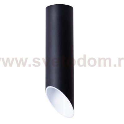 Светильник стакан черный с белым 220мм Arte Lamp A1622PL-1BK PILON 1*GU10