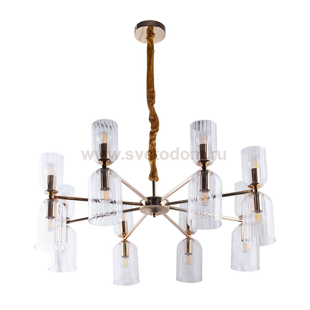Подвесная люстра Arte Lamp A1623LM-16GO CHARM