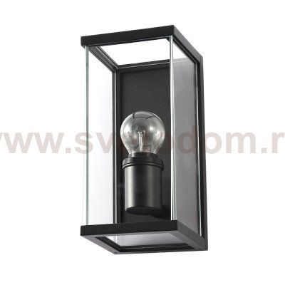 Уличный настенный светильник Arte lamp A1631AL-1BK POT