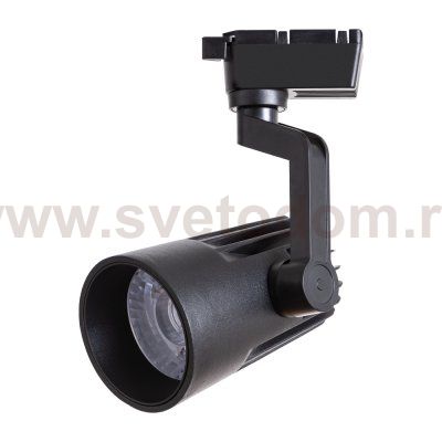 Светильник потолочный для трека шинопровода 32ВТ 4000К Arte lamp A1632PL-1BK WALES