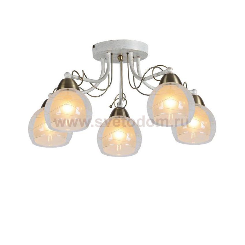 Светильник потолочный Arte lamp A1633PL-5WG Intreccio