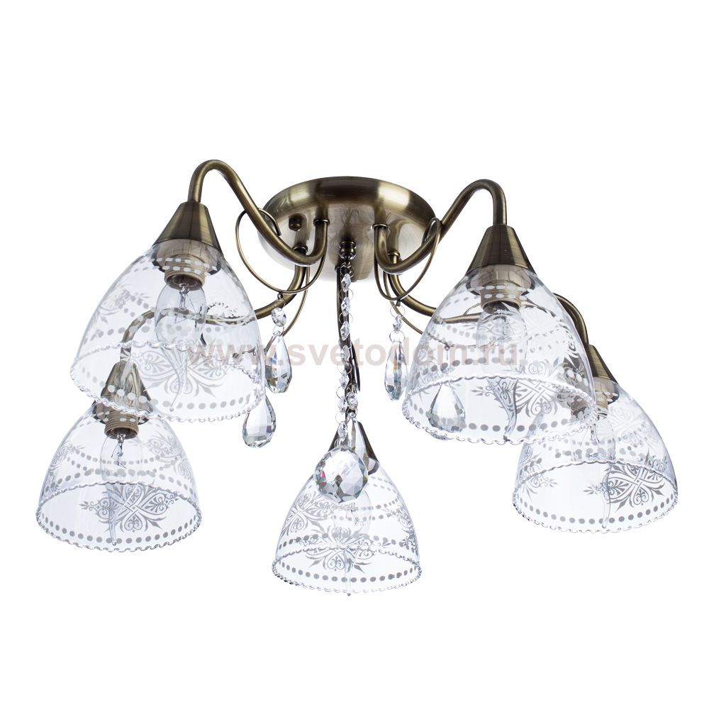 Люстра потолочная Arte lamp A1658PL-5AB Rugiada