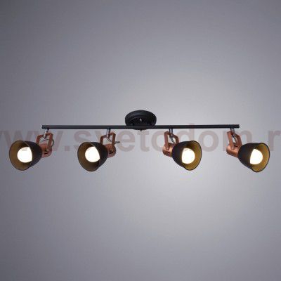 Светильник потолочный Arte lamp A1677PL-4BK JOVI