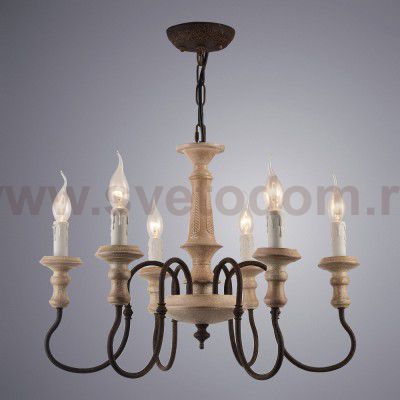 Люстра Arte Lamp A1700LM-6BR WOODSTOCK