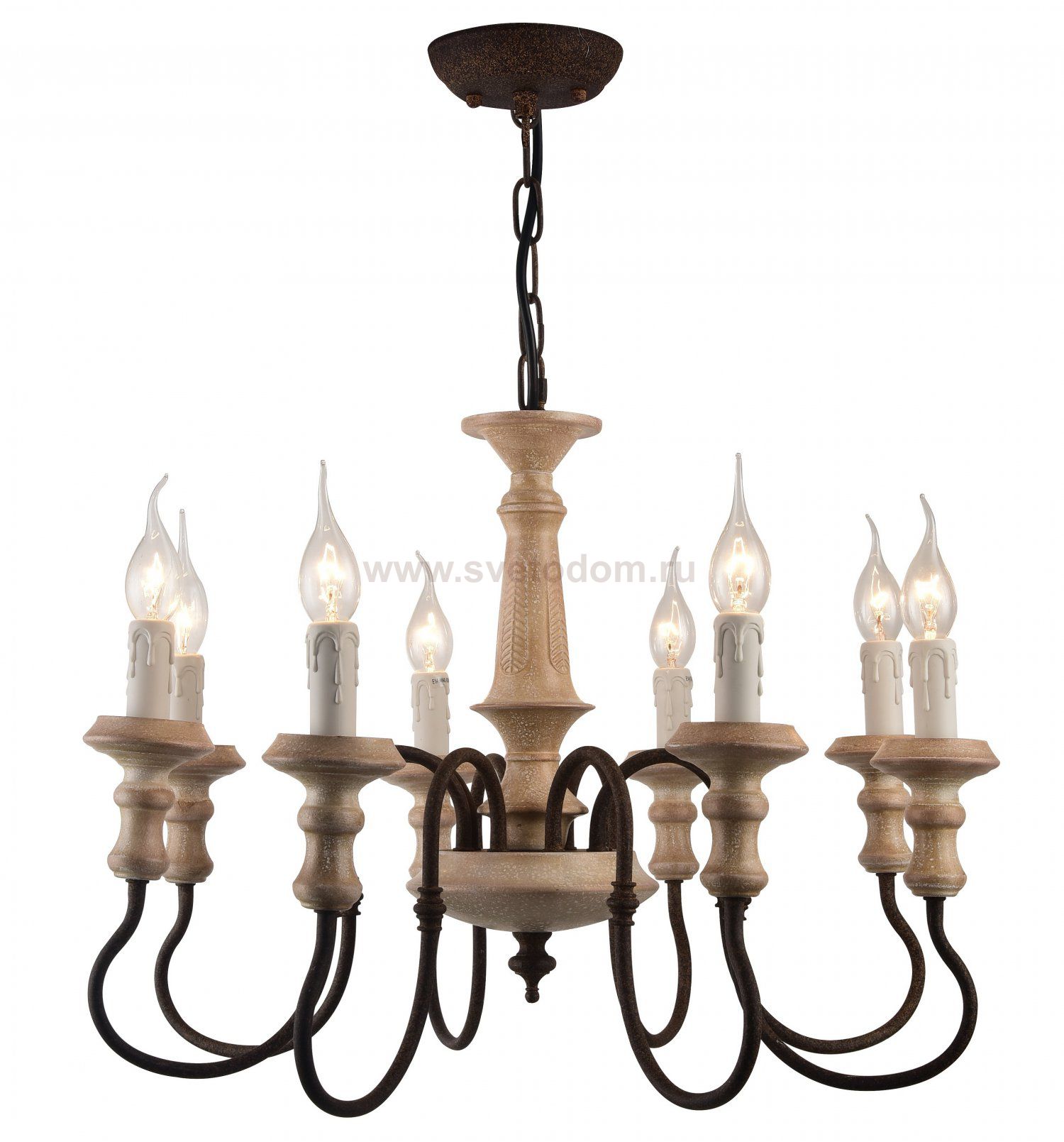 Люстра подвесная Arte Lamp A1700LM-8BR WOODSTOCK