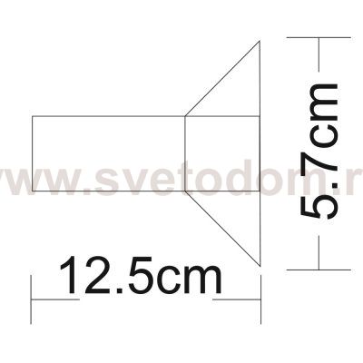 Светильник бра Arte lamp A1705AP-1WH белый ANELLO
