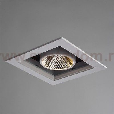 Светильник встраиваемый Arte lamp A1712PL-1WH CARDANI