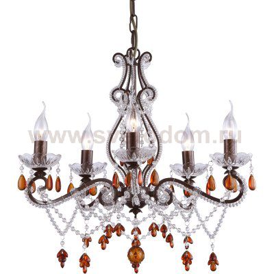 Подвесная люстра Arte lamp A1715LM-5BR Decorato