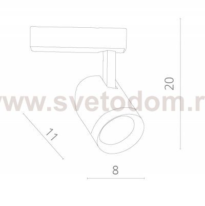 Светильник потолочный Arte lamp A1720PL-1WH SOFFITTO