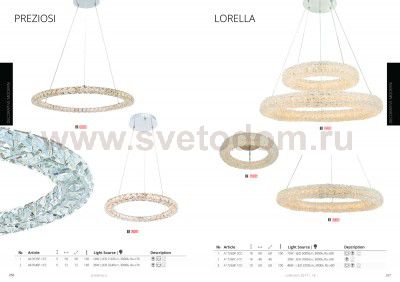 Светильник подвесной Arte lamp A1726SP-1CC Lorella 