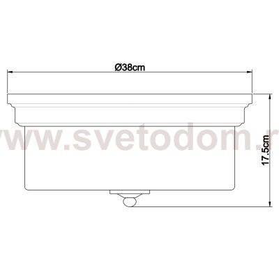 Светильник потолочный Arte Lamp A1735PL-3CC хром ALONZO