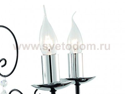 Люстра Arte Lamp A1742LM-5BK Romana