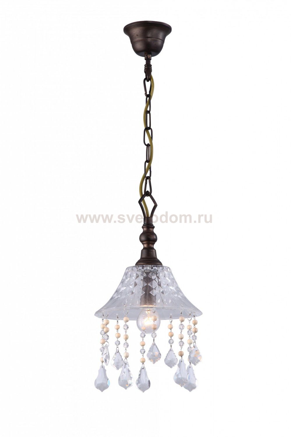 Подвесной светильник Arte lamp A1791SP-1BG Bells