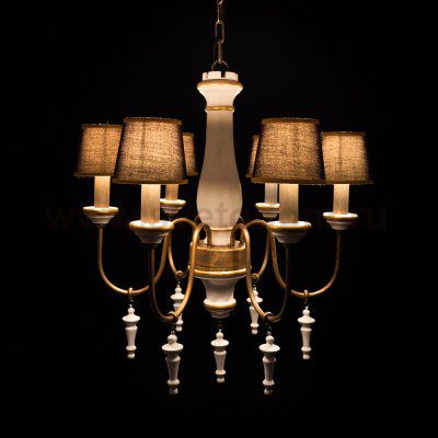 Подвесная люстра Arte lamp A1843LM-6BG Fortezza