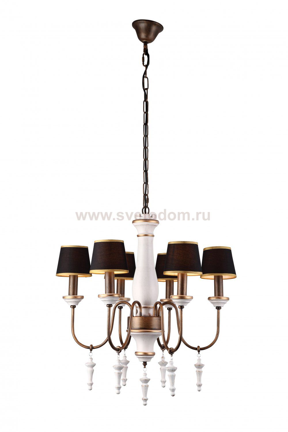 Подвесная люстра Arte lamp A1843LM-6BG Fortezza