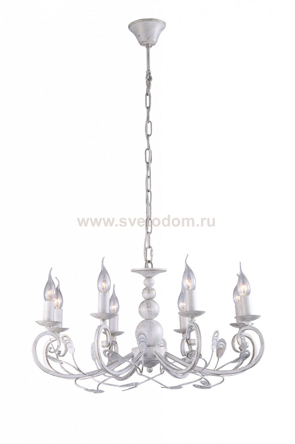 Подвесная люстра Arte lamp A1877LM-8WG Seppia