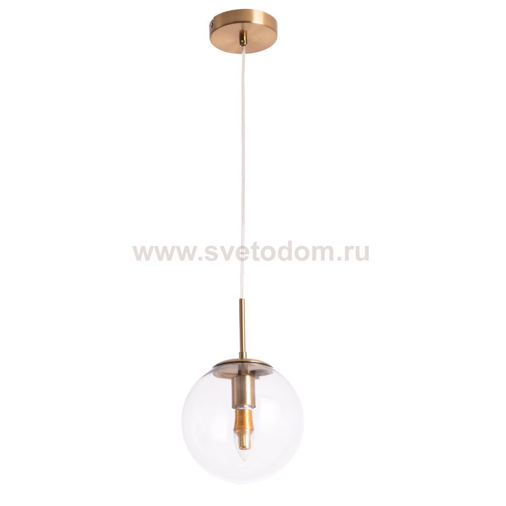Светильник подвесной прозрачный 200мм Arte Lamp A1920SP-1AB VOLARE