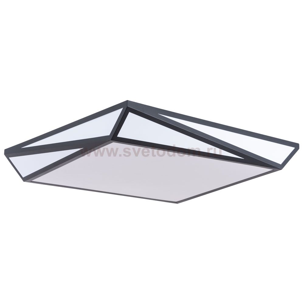 Светильник потолочный светодиодный 80ВТ Arte lamp A1930PL-1BK MULTI-PIAZZA