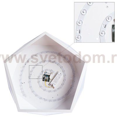 Светильник потолочный светодиодный 72Вт Arte lamp A1931PL-1WH MULTI-PIAZZA