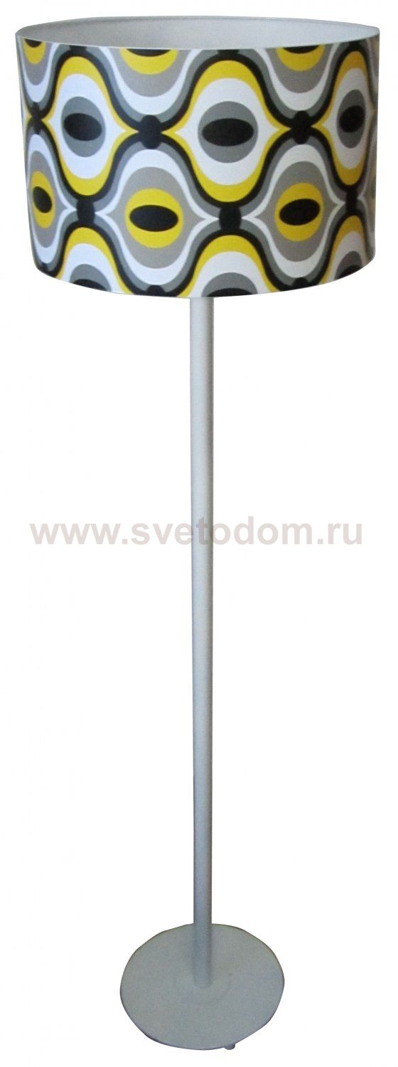 Светильник напольный Arte lamp A1960PN-1WH Zulu