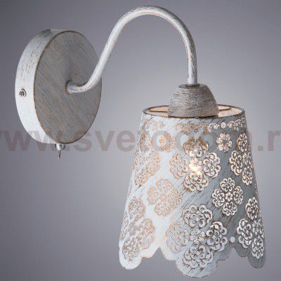 Светильник настенный Arte lamp A2032AP-1WG JULIA