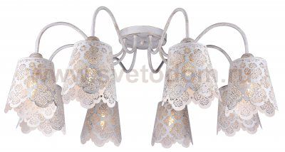 Светильник потолочный Arte lamp A2032PL-8WG JULIA