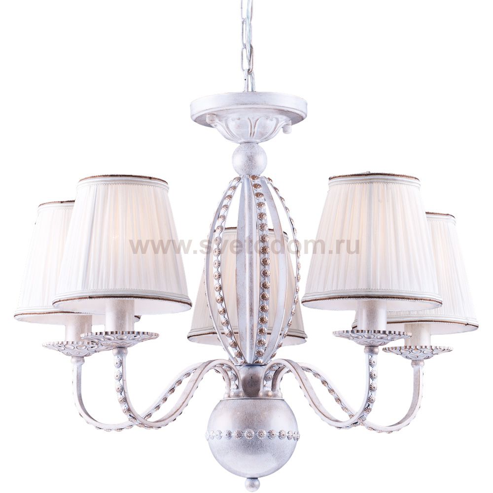 Люстра подвесная Arte lamp A2046LM-5WG Calamaro