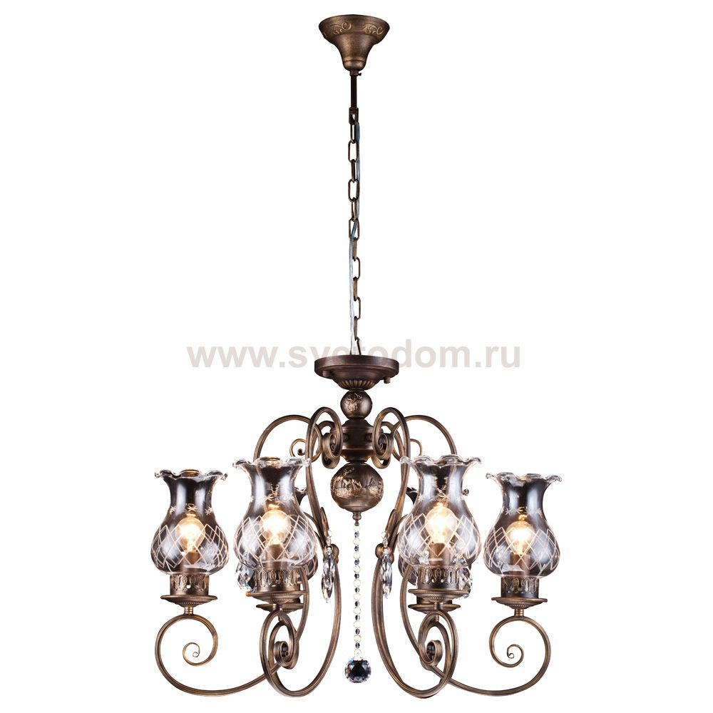 Светильник подвесной Arte lamp A2053LM-6BR PALERMO