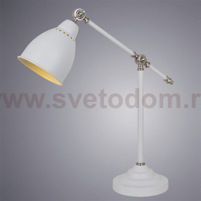 Светильник настольный Arte lamp A2054LT-1WH Braccio 