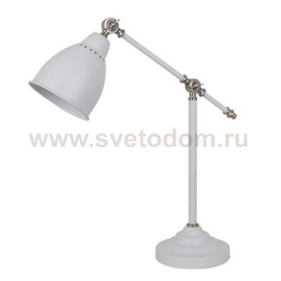 Светильник настольный Arte lamp A2054LT-1WH Braccio 