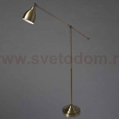 Торшер Arte lamp A2054PN-1AB BRACCIO