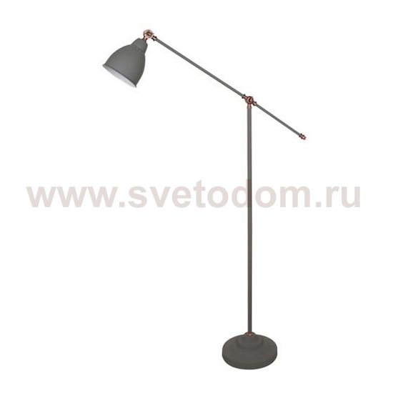 Светильник напольный Arte lamp A2054PN-1GY Braccio 