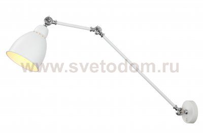 Светильник бра на штанге Arte Lamp A2055AP-1WH BRACCIO