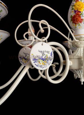 Люстра подвесная Arte lamp A2061LM-8WG Fiorato