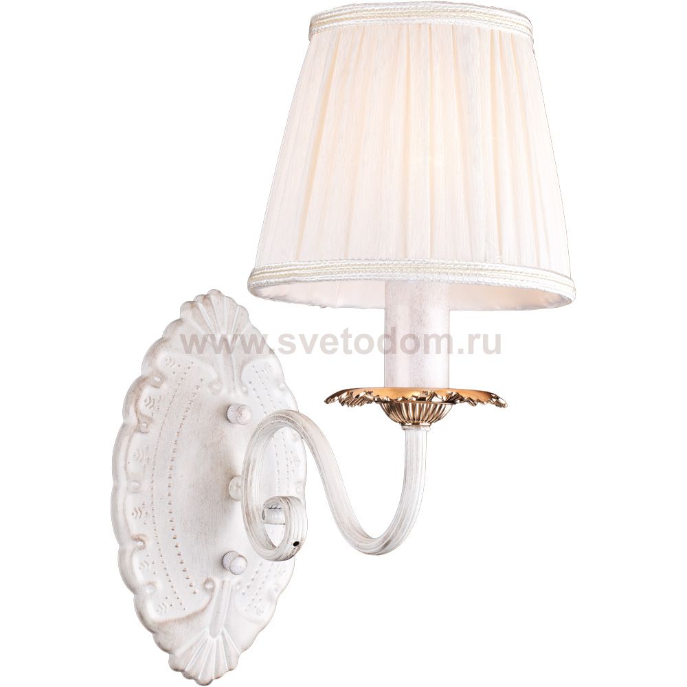 Светильник бра белый Arte lamp A2065AP-1WG Felicita