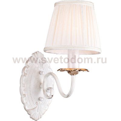 Светильник бра белый Arte lamp A2065AP-1WG Felicita