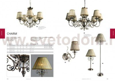 Светильник настольный Arte lamp A2083LT-1AB CHARM