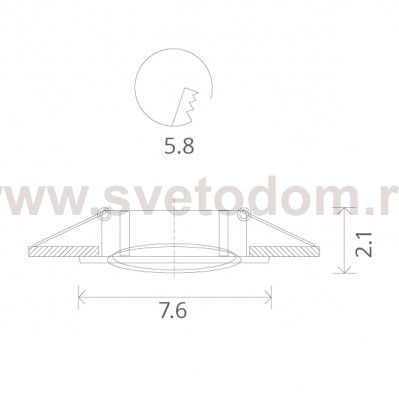 Светильник потолочный Arte lamp A2103PL-1BK BASIC