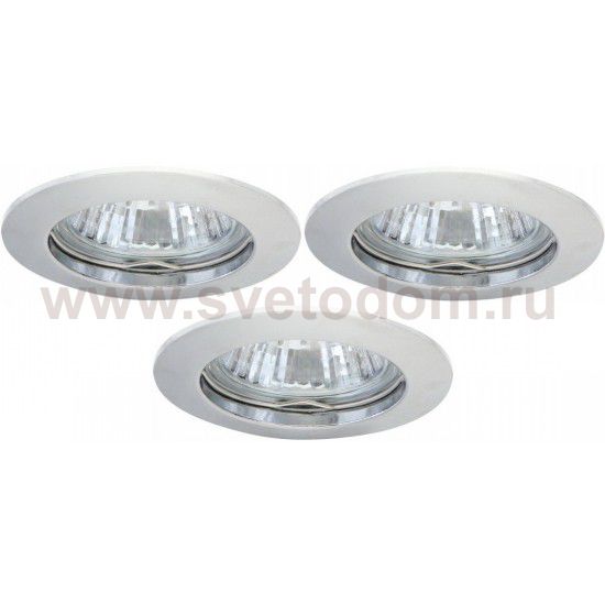 Светильник встраиваемый Arte lamp A2103PL-3CC Basic (3шт)