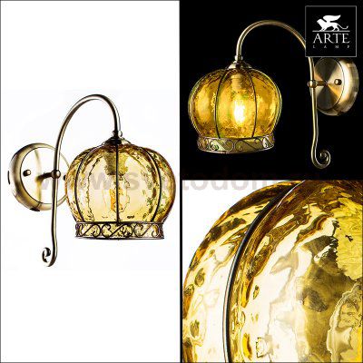 Светильник настенный Arte lamp A2106AP-1AB Venice 
