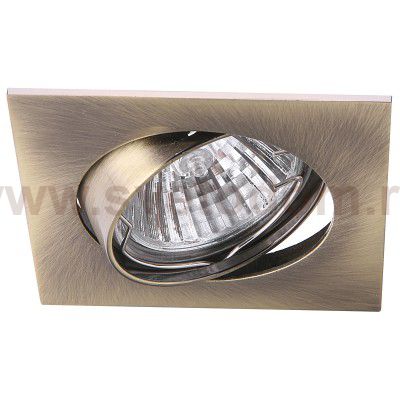 Светильник встраиваемый Arte lamp A2118PL-3AB Quadratisch (3шт)