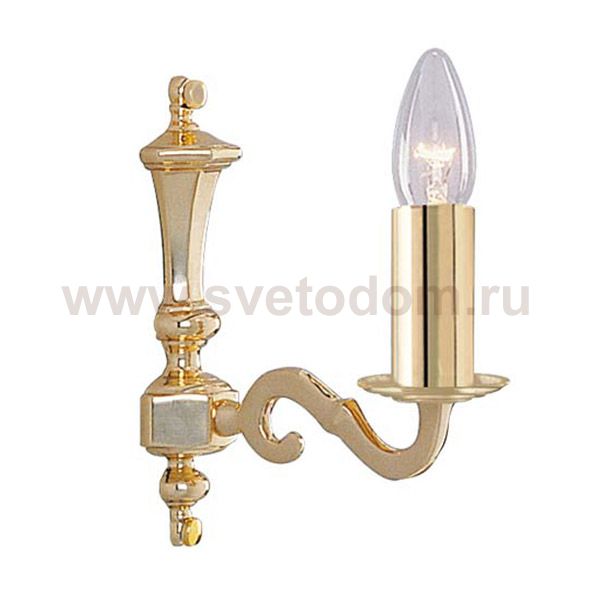 Светильник бра Arte Lamp A2171AP-1PB CHESTERFIELD