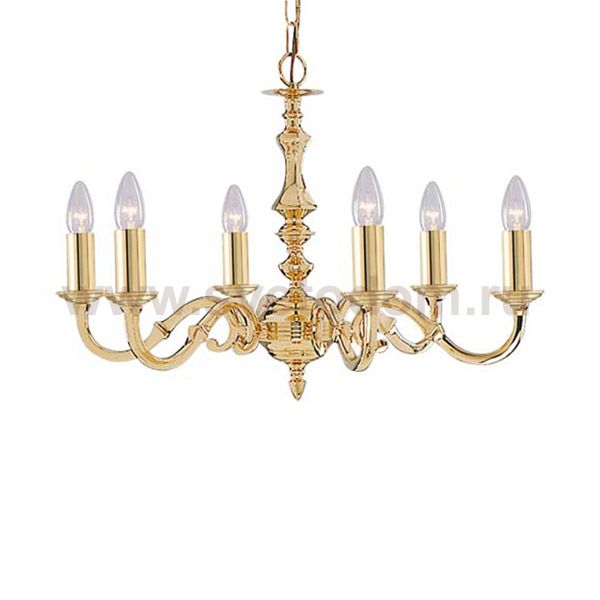 Люстра Arte Lamp A2171LM-6PB CHESTERFIELD