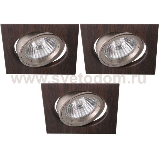 Светильник встраиваемый Arte lamp A2206PL-3BR Eclipse (3шт)