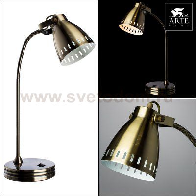 Светильник настольный Arte lamp A2214LT-1AB LUNED