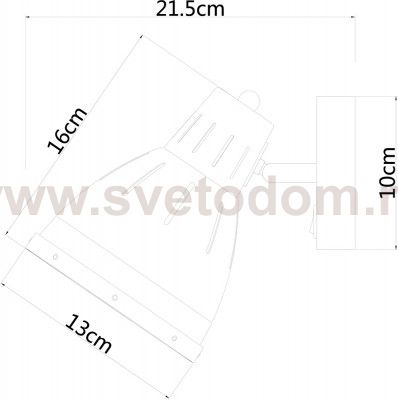 Светильник настенный Arte lamp A2215AP-1BK Marted