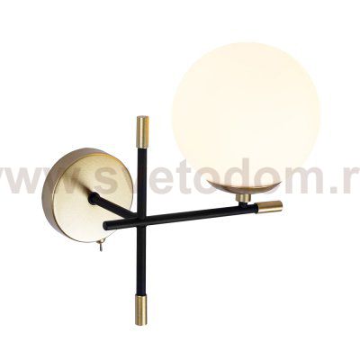 Светильник настенный Arte Lamp A2225AP-1BK ARKAB