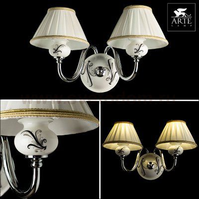 Настенный бра Arte lamp A2298AP-2CC Veronika