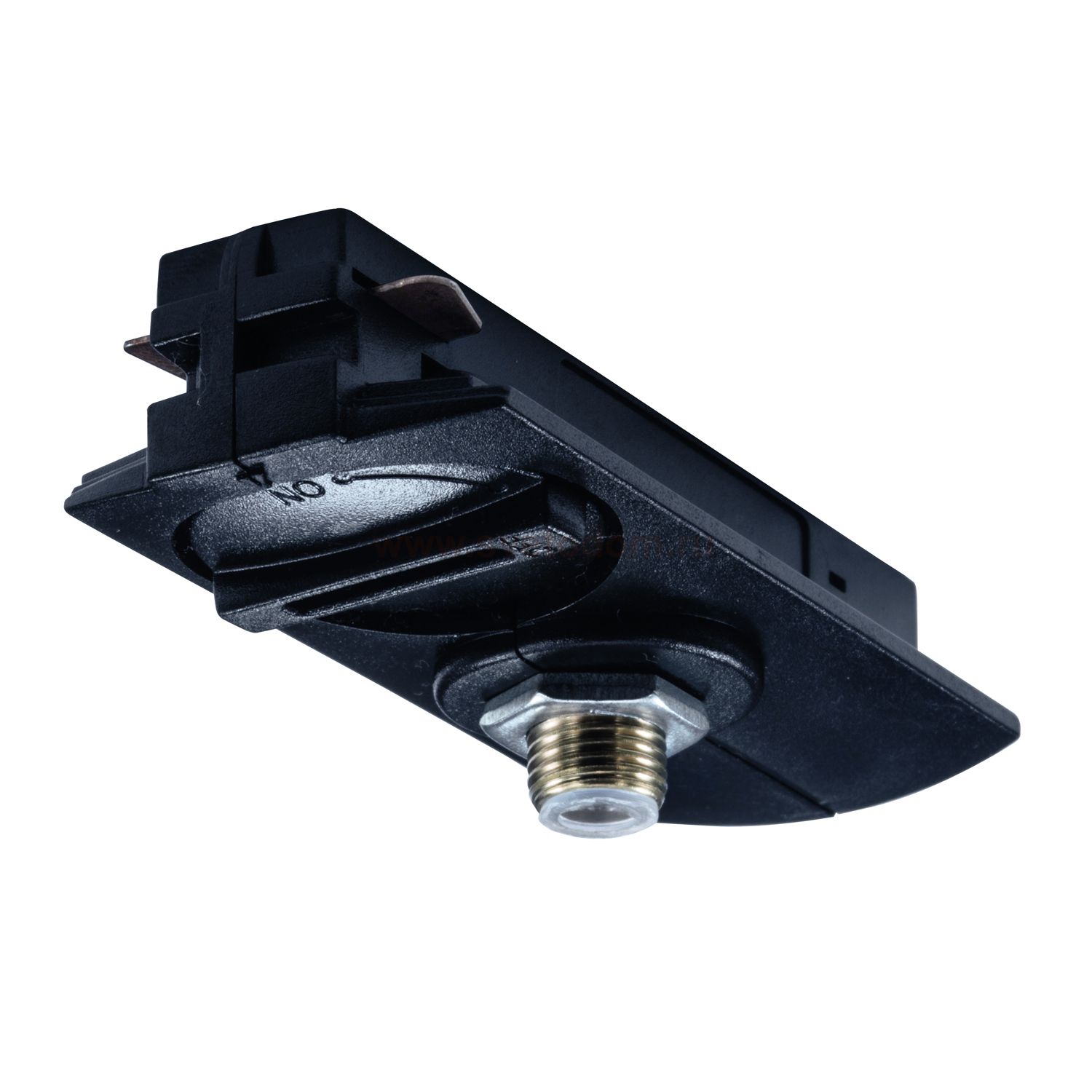 Коннектор питания скрытый с гайкой-зажимом Arte lamp A230006 TRACK черный TRACK ACCESSORIES